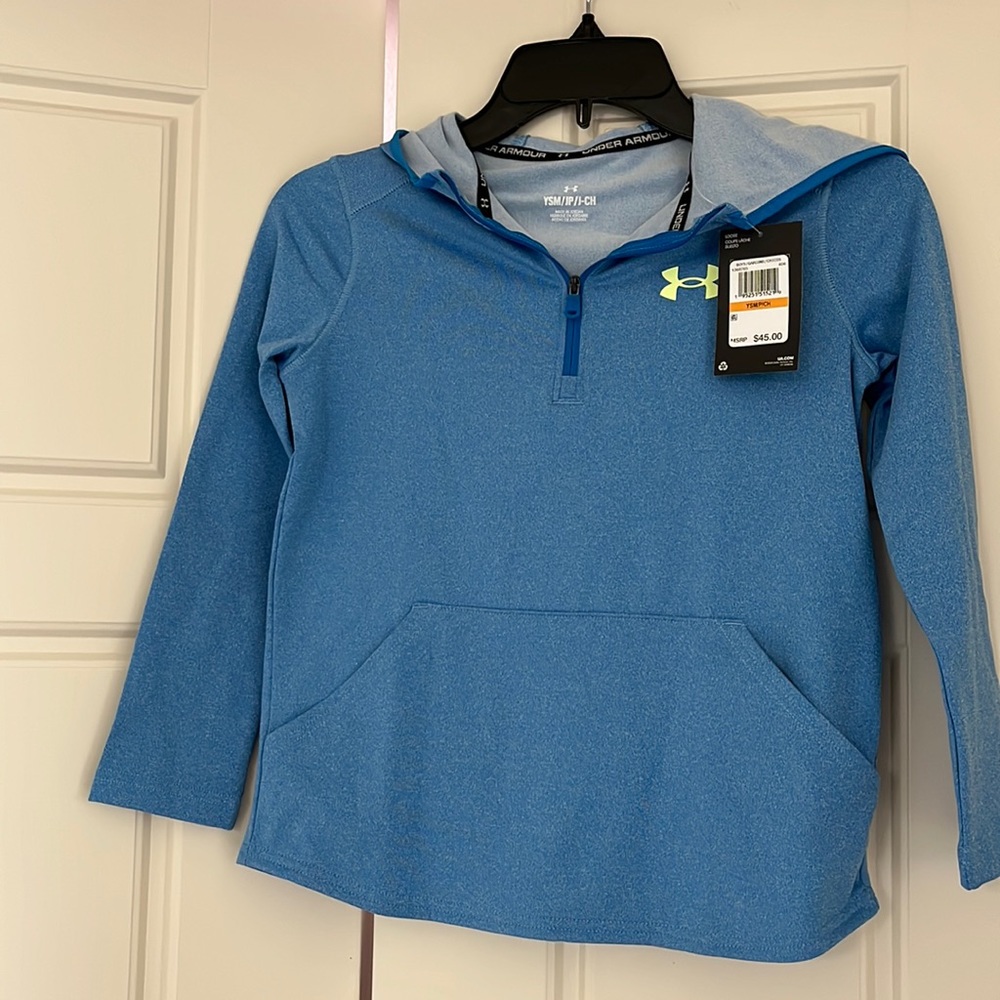 NWT boys under armour hoodie